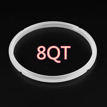 Силиконовое Уплотнительное кольцо 6/8 Кварты Для Электрической скороварки быстрого приготовления -8 кварт Прозрачное