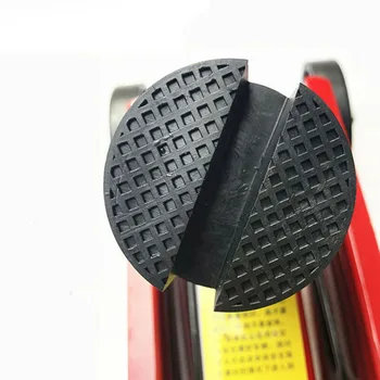 Черный высококачественный резиновый коврик для защиты шасси Металлический домкрат Точечные перила Комплект для ремонта Авто Защита домкрата Защитная накладка