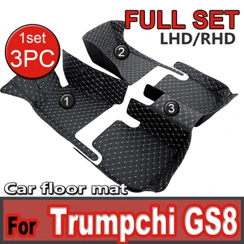 Автомобильные коврики Для GAC Trumpchi GS8 Seven Seats 2020 2021 Пользовательские Автоматические накладки для Ног Автомобильный Ковер Аксессуары для интерьера