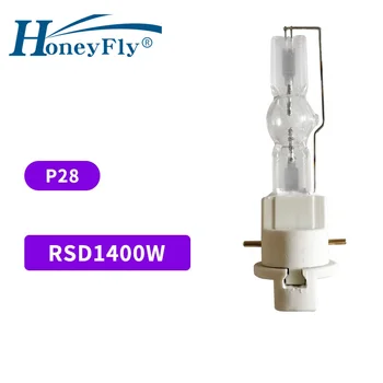 HoneyFly Металлогалогенидная Диспрозиевая Лампа RSD1400W PGJX36 220V P28 6000k Металлогалогенная Лампа Замена Капсулы для HTI 1400W