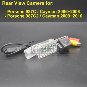 Камера заднего вида автомобиля для Porsche Cayman 987C 987C2 2006 2007 2008 2009 2010 2011 Беспроводная Проводная камера заднего вида для парковки