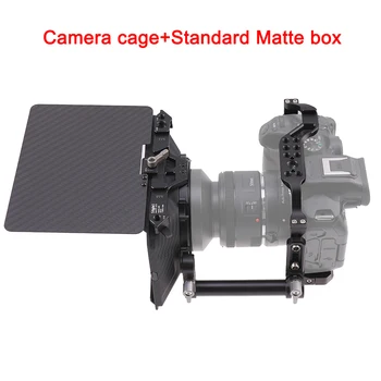 Комплект для камеры с удлинителем в матовой коробке Алюминиевая Подставка для зеркальной камеры R7 Camera cage Беззеркальная Металлическая ручка для камеры Fotografica