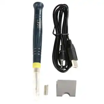 Паяльник с питанием от USB Портативный USB Электрический паяльник 5 В 8 Вт DIY SMD PCB Инструмент для ремонта пайки