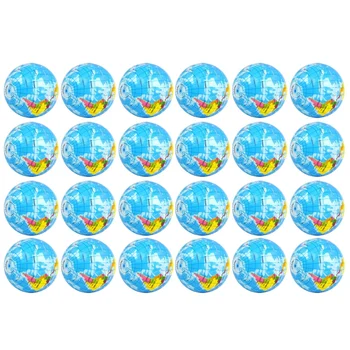 24 Упаковки Шариков для снятия стресса с Земли, 2,5 Дюйма, Сжимающие шарики в космической тематике, Шарики для снятия стресса, Сжимающие Шарики для беспокойства
