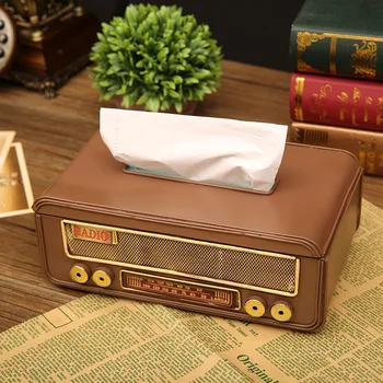 Коробка для Бумажных полотенец с Радиомоделированием, Ящик для чайного столика в Гостиной, Персонализированные украшения ручной работы