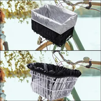 Подкладка для передней велосипедной корзины из ткани Оксфорд, Водонепроницаемый Дождевик для велосипедной корзины, Водонепроницаемая Велосипедная корзина, Дождевик для Велосипедной корзины