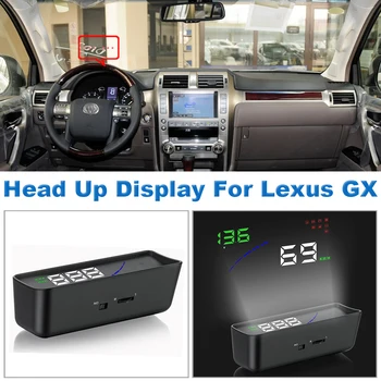 Для Lexus GX 460/470 GX460/GX470 J120/J150 2003-2020 HUD Головной Дисплей Автомобильные Аксессуары Экран Безопасного вождения Plug And Play Пленка