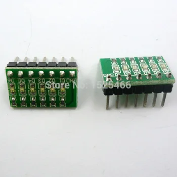 2шт 3-12 В Зеленая светодиодная Модульная плата для Макетной платы расширения MCU Zigbee CC2530 NRF24LE1 STM8 forActel FPGA CPLD