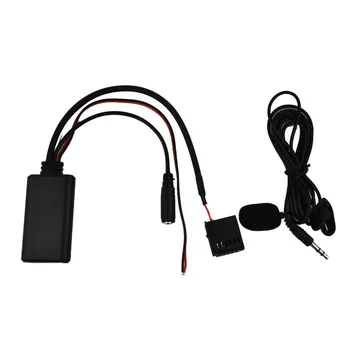 JieRui-BT 5908 Bluetooth 5.0 Аудио Вспомогательный кабель AUX 1,5 м Адаптер + микрофон для автозапчастей Ford Focus
