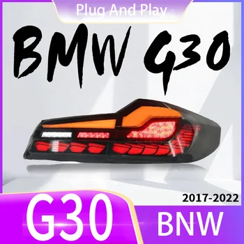 Автомобильные Аксессуары LED G30 Задние Фонари Для BMW 530 540 G38 Подтяжка Лица Задние Фонари DRL Signal Automotive 2017-2022 Стоп-сигнал