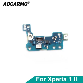 Aocarmo для Sony Xperia 1 II X1ii XQ-AT52 XQ-AT72 SO-51A MARK2 Нижняя плата Микрофонной Антенны, Запасная часть