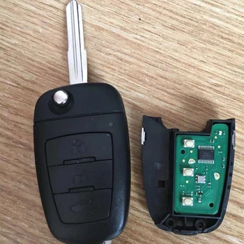 Автомобильный Дистанционный ключ 433 МГц с чипом 4D60 для FAW BESTUNE X80 B70 B90 FAW FOB Автомобильный Складной Дистанционный ключ