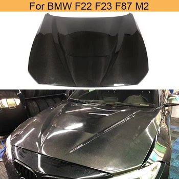 Крышка Капота двигателя из Углеродного Волокна для BMW F22 F23 F87 M2 2014-2018 Крышка капота двигателя Переднего бампера в наличии Высокого Качества