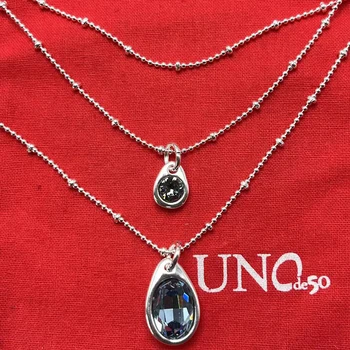 2023 UNOde50, Новинка, Испанский бестселлер, модный Тренд, Высококачественное Изысканное ожерелье, Женская романтическая подарочная сумка для ювелирных изделий