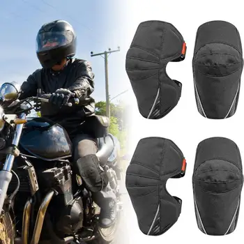 Мотоциклетные наколенники, защитный мотоциклетный наколенник, регулируемая защита колена и локтя для мотокросса, броня для гонок, езды на велосипеде