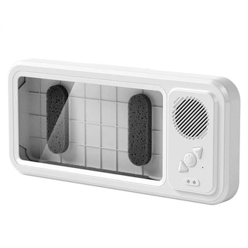 Настенное крепление Bluetooth-динамика Eary Home для ванной Комнаты, Водонепроницаемый чехол для мобильного телефона, Кронштейн, Сенсорный экран, Коробка для хранения аудио Bluetooth