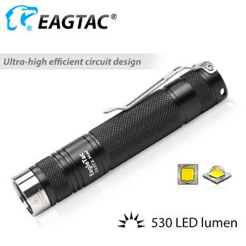 EAGTAC D25C2 Мини светодиодный фонарик EDC Torch CREE XPG2 530 Люмен Многорежимный БЕЗ стробоскопа 16650
