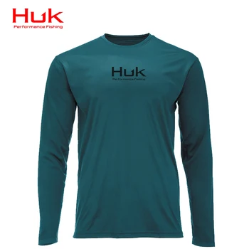 HUK 2023 Уличная одежда для рыбалки с длинным рукавом, высококачественная экономичная удобная дышащая одежда с длинным верхом для рыбалки