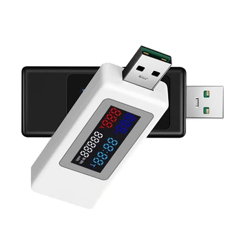 USB-измеритель мощности, тестер, Детектор мощности, Текущее напряжение, Зарядное устройство, тестер емкости, Измеритель текущего напряжения, тестер емкости аккумулятора