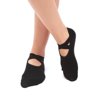 Тапочки для танцевальных носков, Женские Профессиональные нескользящие бандажные Спортивные носки для йоги, женские вентиляционные носки для Пилатеса, балета