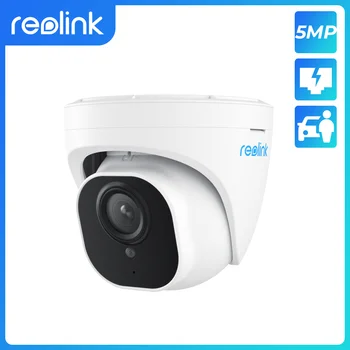 8-мегапиксельная наружная IP-камера Reolink 5-Мегапиксельная инфракрасная камера ночного видения PoE Security Cam Smart Human Detection Домашняя камера видеонаблюдения