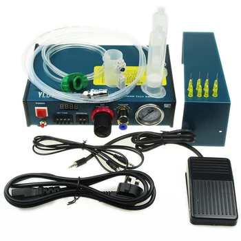 Автоматический контроллер жидкости для паяльной пасты 220 В, Капельница, Дозатор жидкости, Дозатор клея YDL-983A