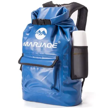 22-литровая уличная водонепроницаемая сумка из ПВХ, Сухая сумка для хранения для рафтинга, каноэ, катания на байдарках, речного треккинга, плавания, путешествия, Рюкзак