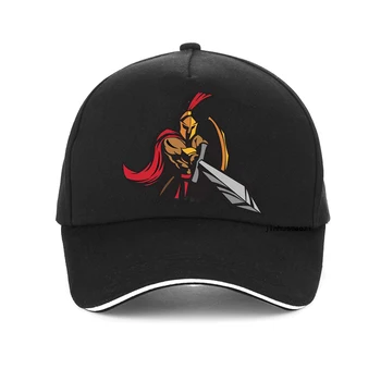 Спартанский щит, копье Воина, мужская шляпа с девизом Molon Labe, Летняя хлопковая Мужская Женская шляпа дальнобойщика, Крутые шляпы Sparta Snapback