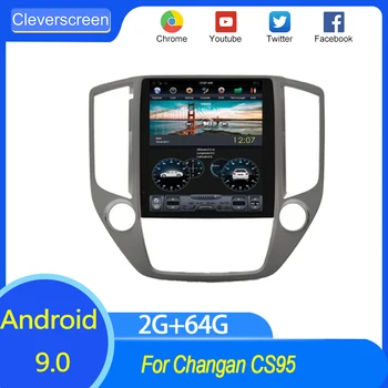CleverScreen 4-дюймовый автомобильный мультимедийный стереоплеер для Changan CS95 с сенсорным экраном Android Автомобильный GPS навигационный Видеоплеер